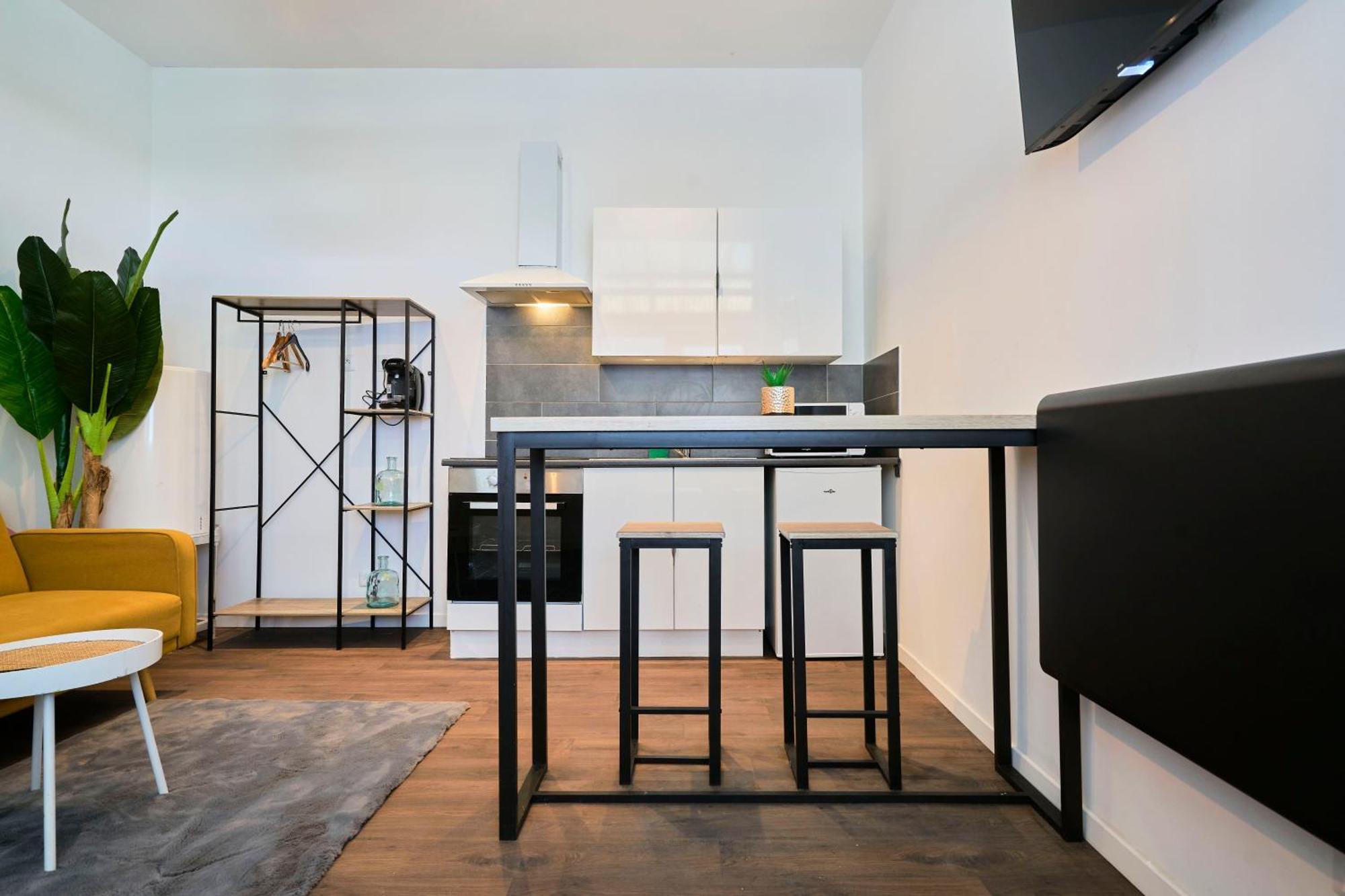 Ng Prestige - Lille I Tourcoing Winoc - Appartement T2 - Netflix - Wifi - Cuisine - Parking Gratuit Εξωτερικό φωτογραφία